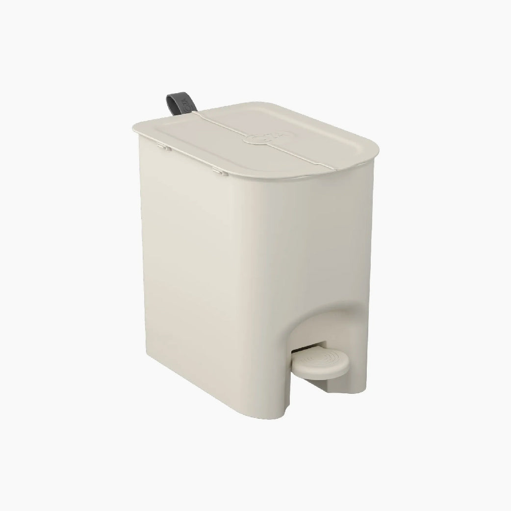 Basurero Mariposa 4 L Gris