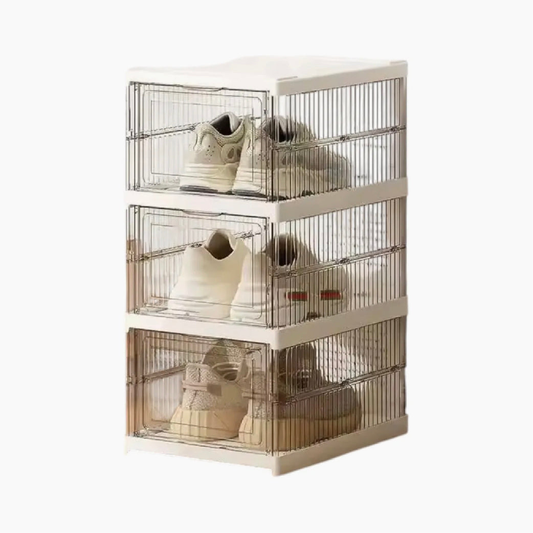 Caja Organizadora Firme 3 Niveles Transparente