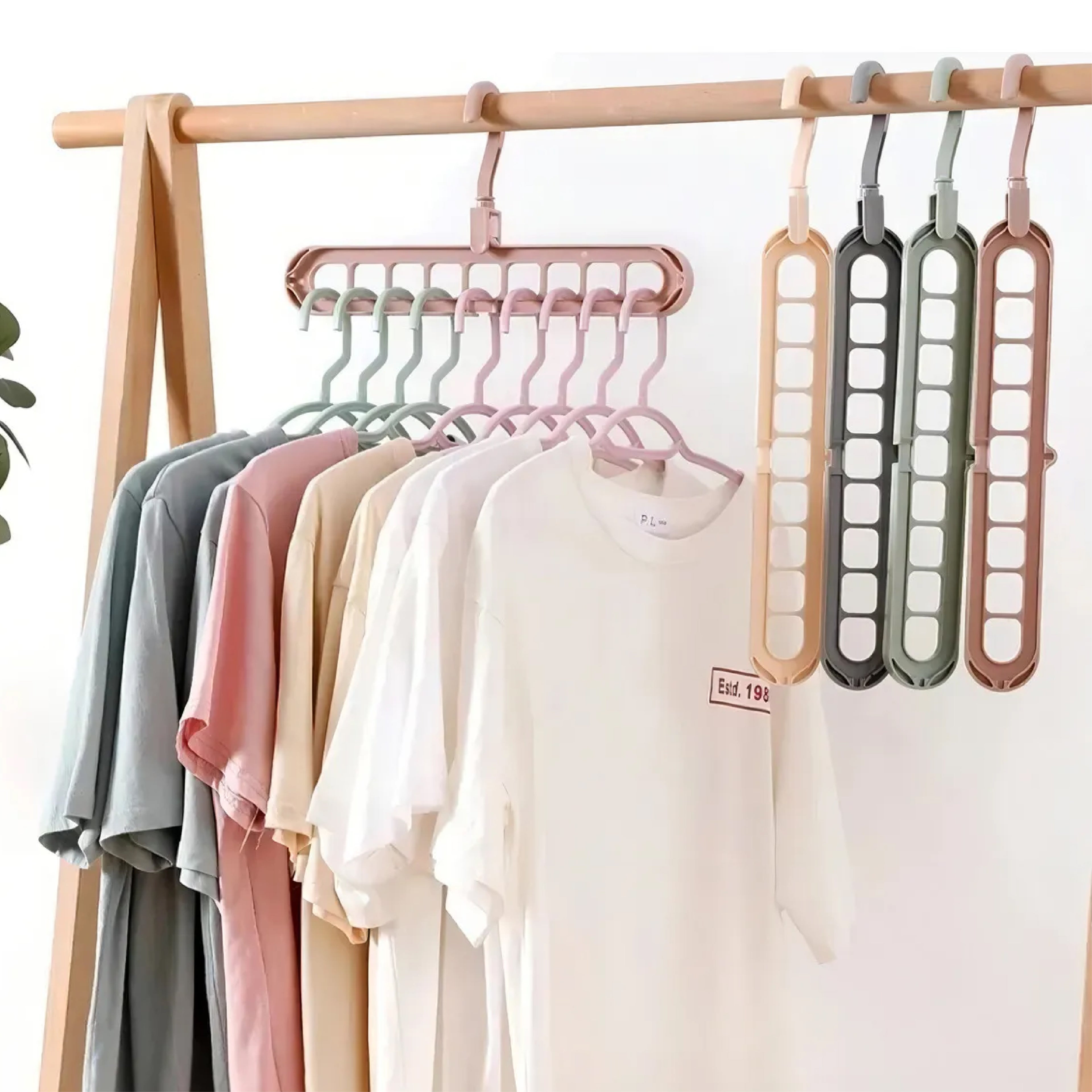 Set 2 Colgadores Múltiple de Ganchos