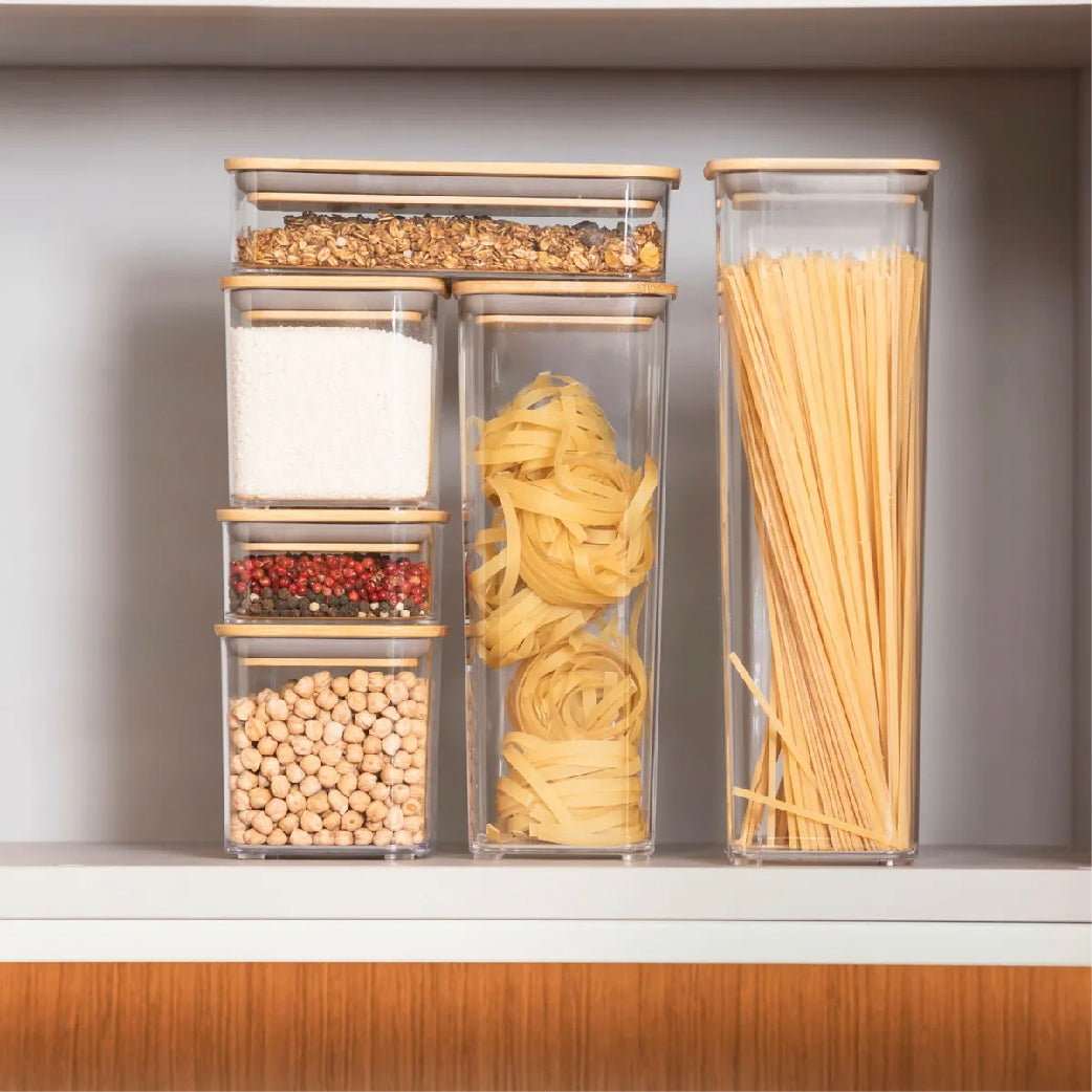 Contenedor Hermético Bambú 1.8L