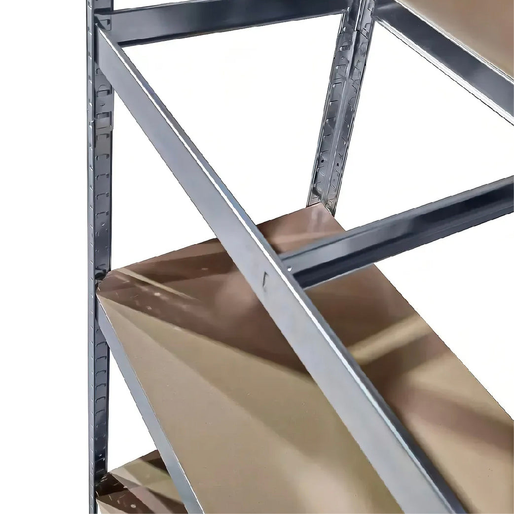 Estante Metalico Plateado 180cm x 90cm