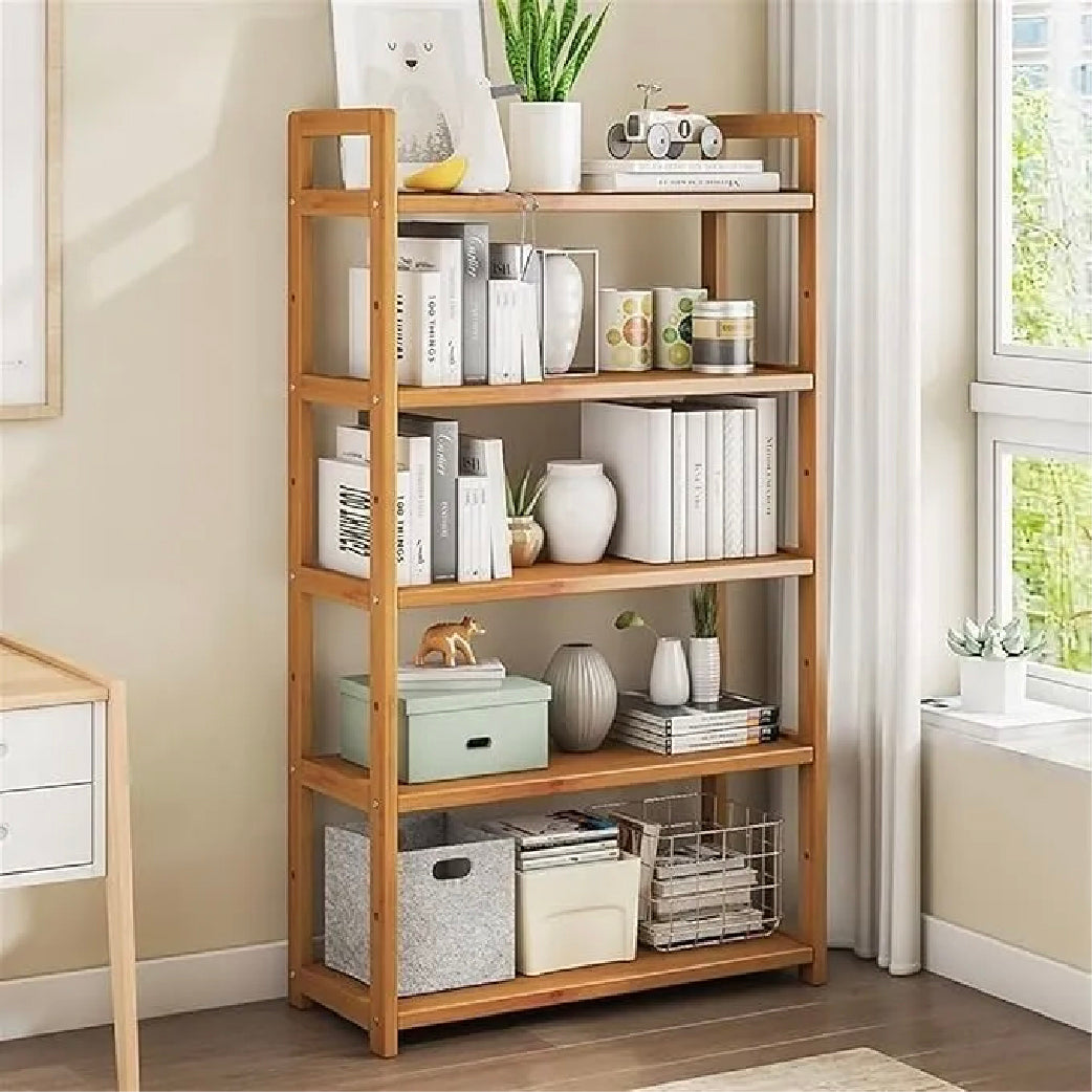 Estante 5 Niveles Bambú