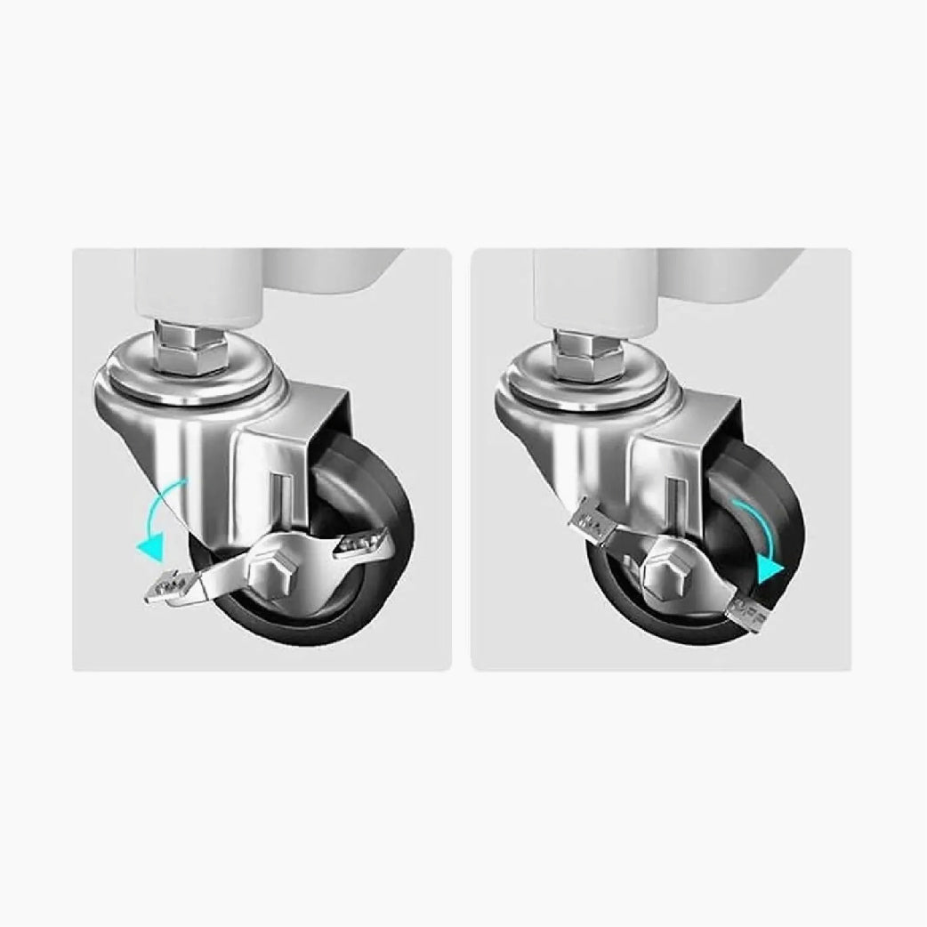 Carro Plegable Multiuso Blanco