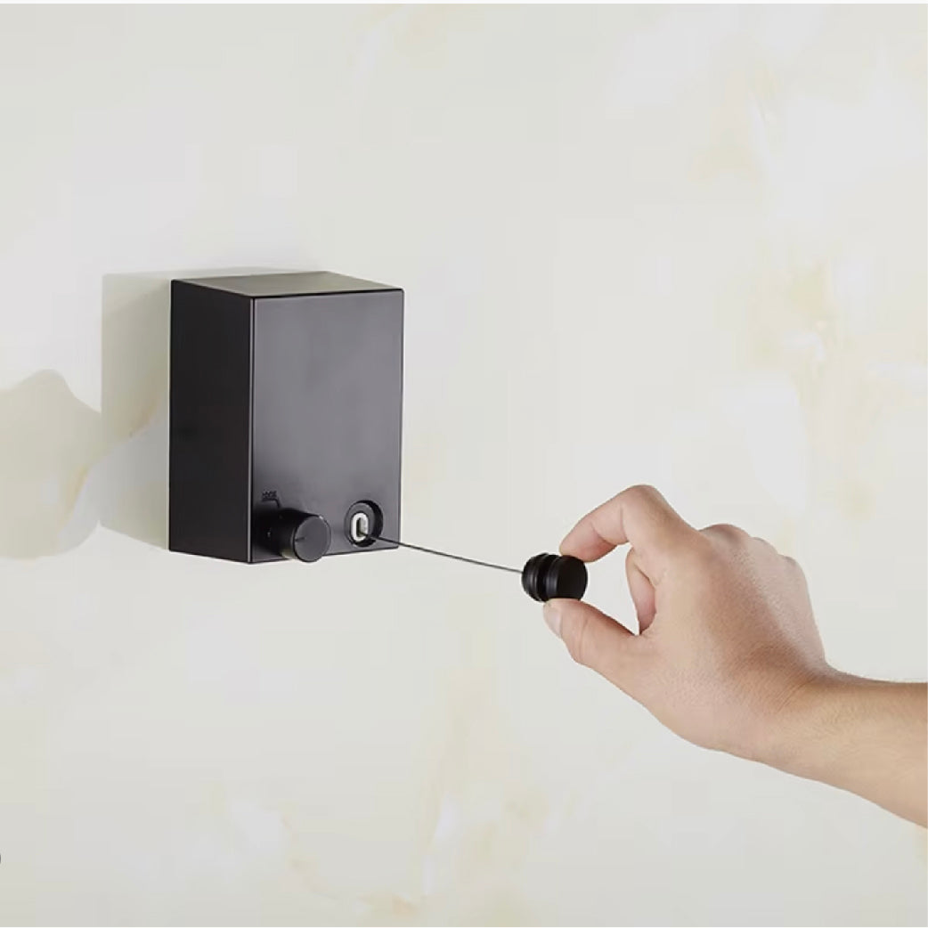 Tendedero Retractil 4 mts Negro