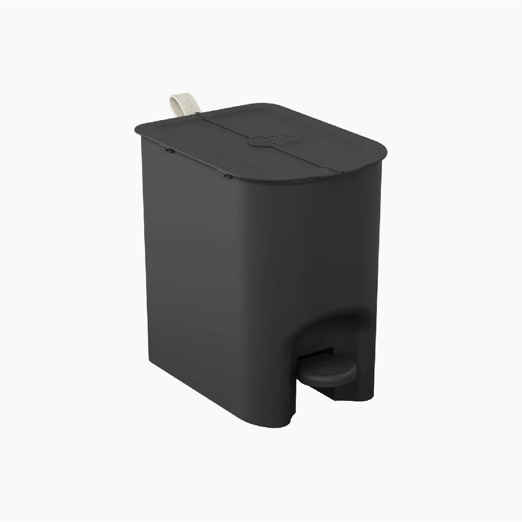 Basurero Mariposa 4 L Negro