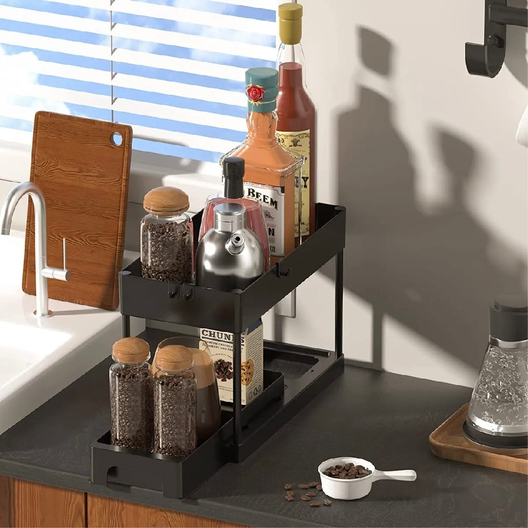 Organizador Deslizante Negro