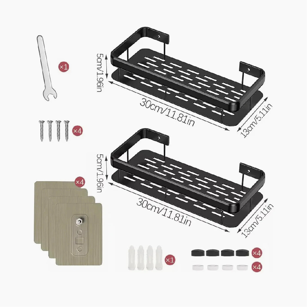 Pack de 2 Repisas de Baño