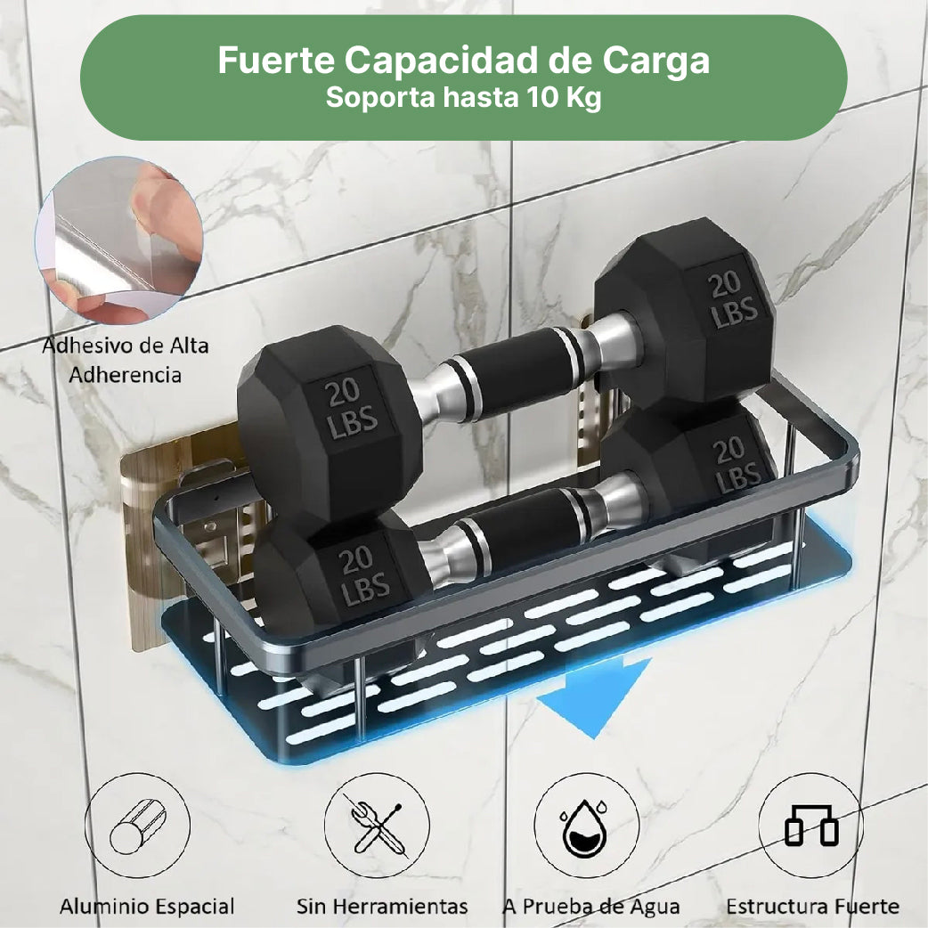 Pack de 2 Repisas de Baño