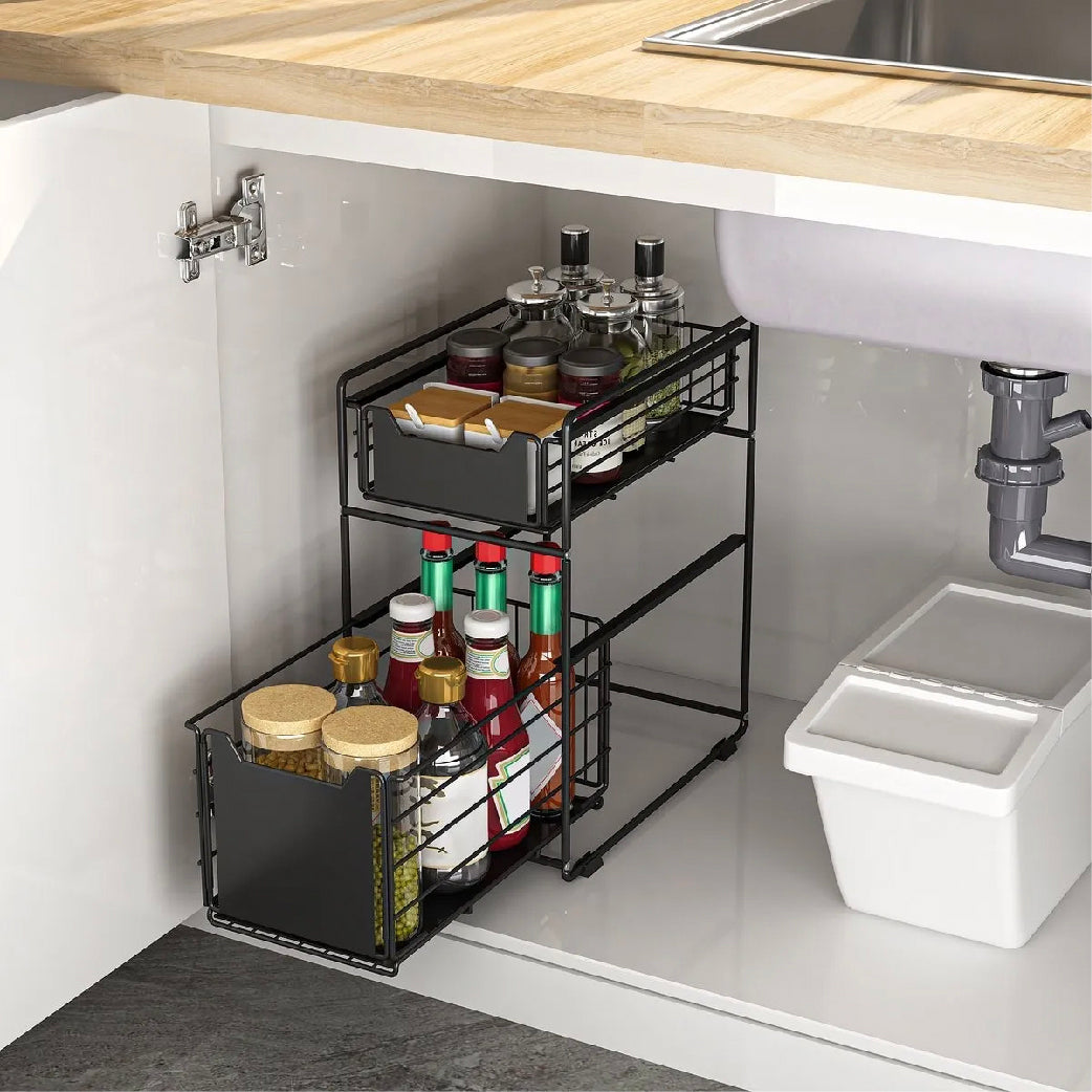 Rack de Cocina 2 Niveles Extensible